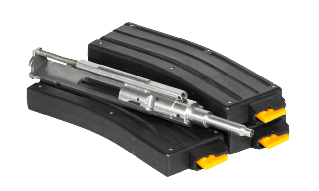 22LR AR CONVERSION KIT, BRAVO, W/3 MAGAZINES, BLK