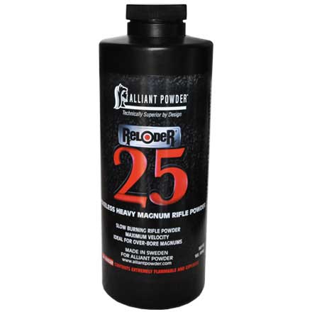 Alliant-Reloder-25-Powder-For-Sale-1lb Alliant Reloder 25 Smokeless Gun Powder - Image 1