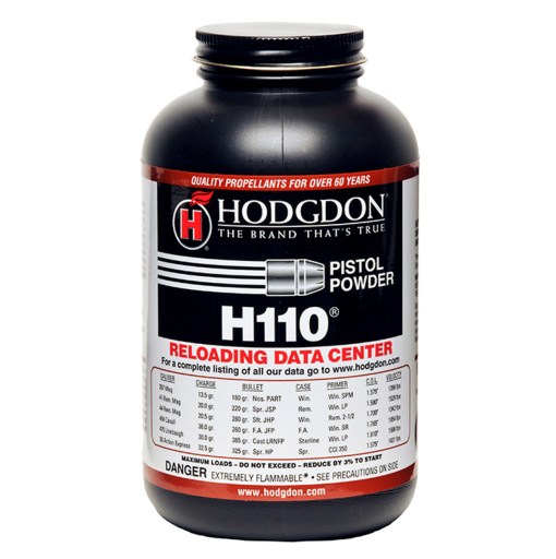 Hodgdon-H110-Powder-For-Sale-1lb Hodgdon H110 Smokeless Gun Powder - Image 1
