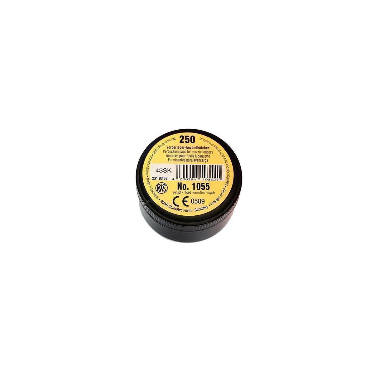 rws-1055-percussion-caps RWS 1055 no.55 Percussion Caps - Image 1